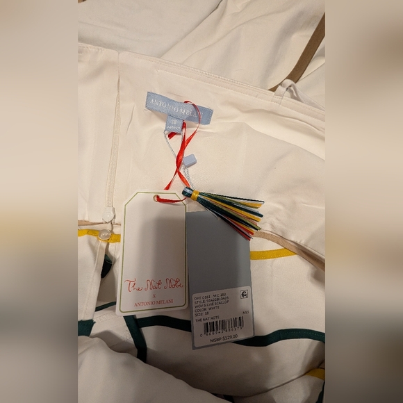 Antonio Melani X The Nat Note Scalloped Cotton Short Set NWT - Picture 14 of 15